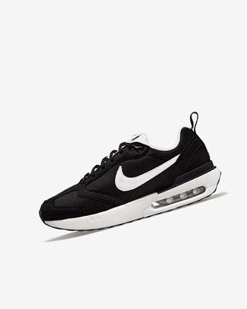 Nike Air Max Dawn Negros Metal Plateados Naranjas Blancos | MX 4843